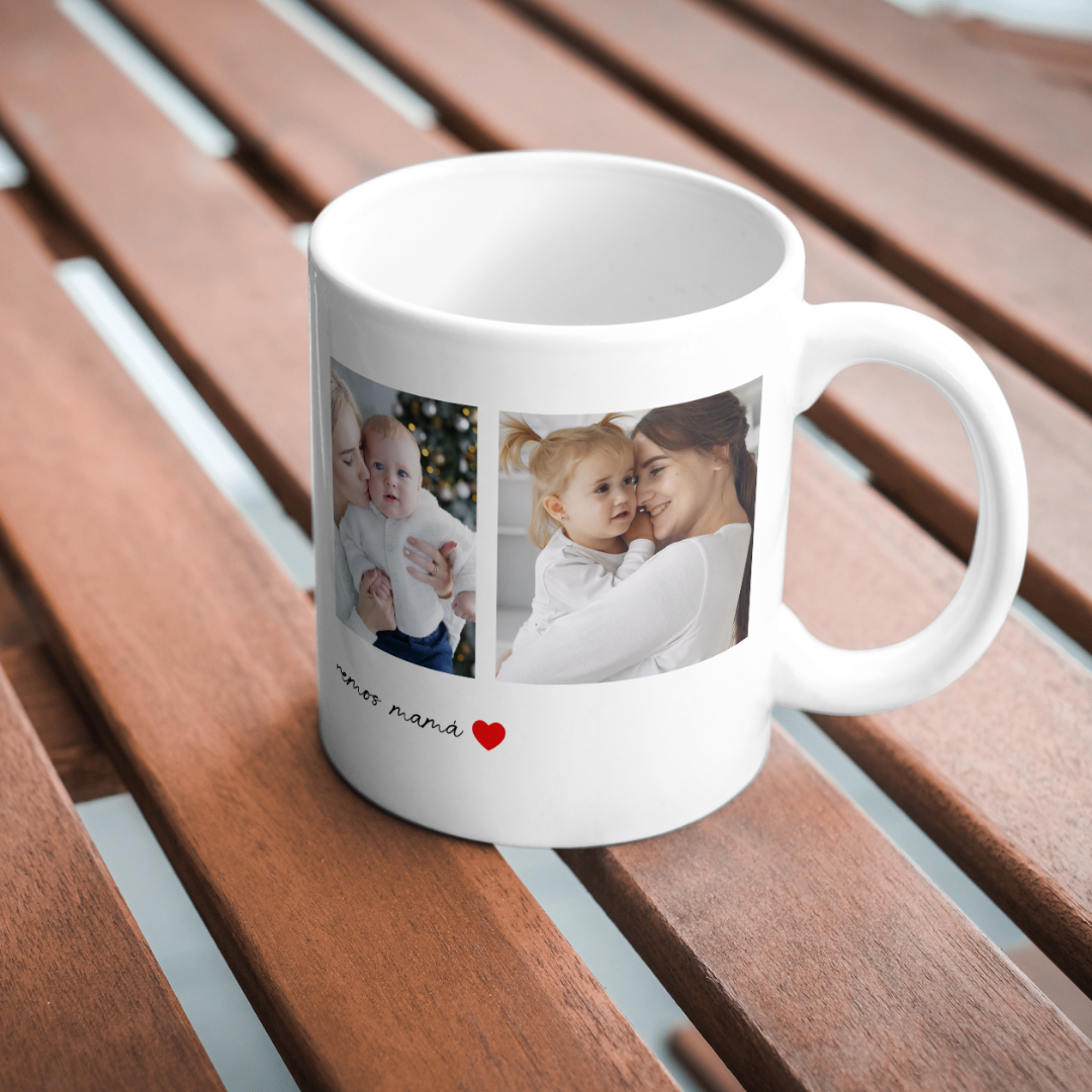 Taza 3 Fotos Mamá