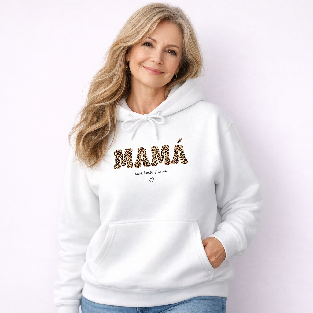 Camiseta o Sudadera Mamá con Nombres