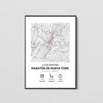 Cuadro Maratón/Carrera Personalizado