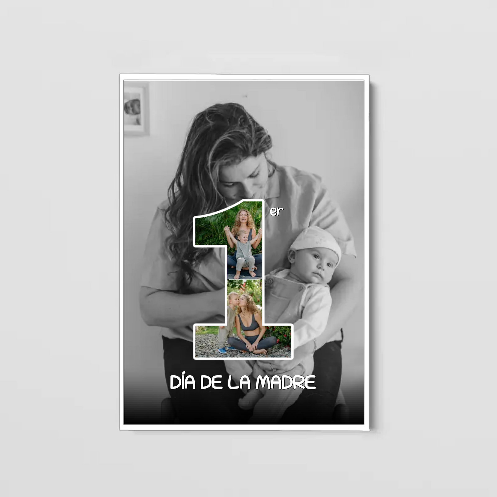 Cuadro Mamá Primer Día de la Madre - Personalizado