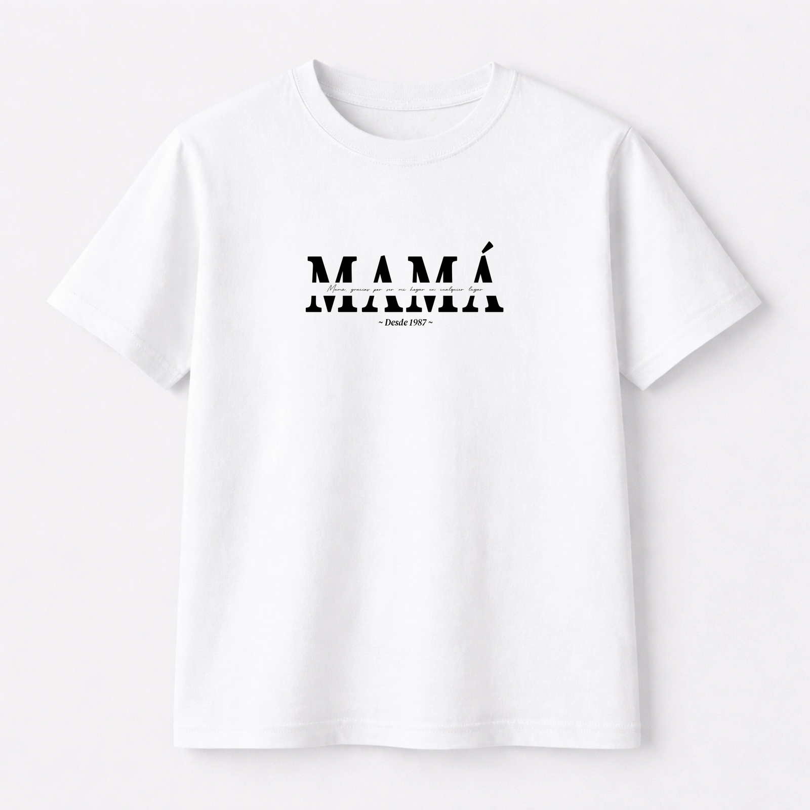 Camiseta o Sudadera Mamá con Dedicatoria