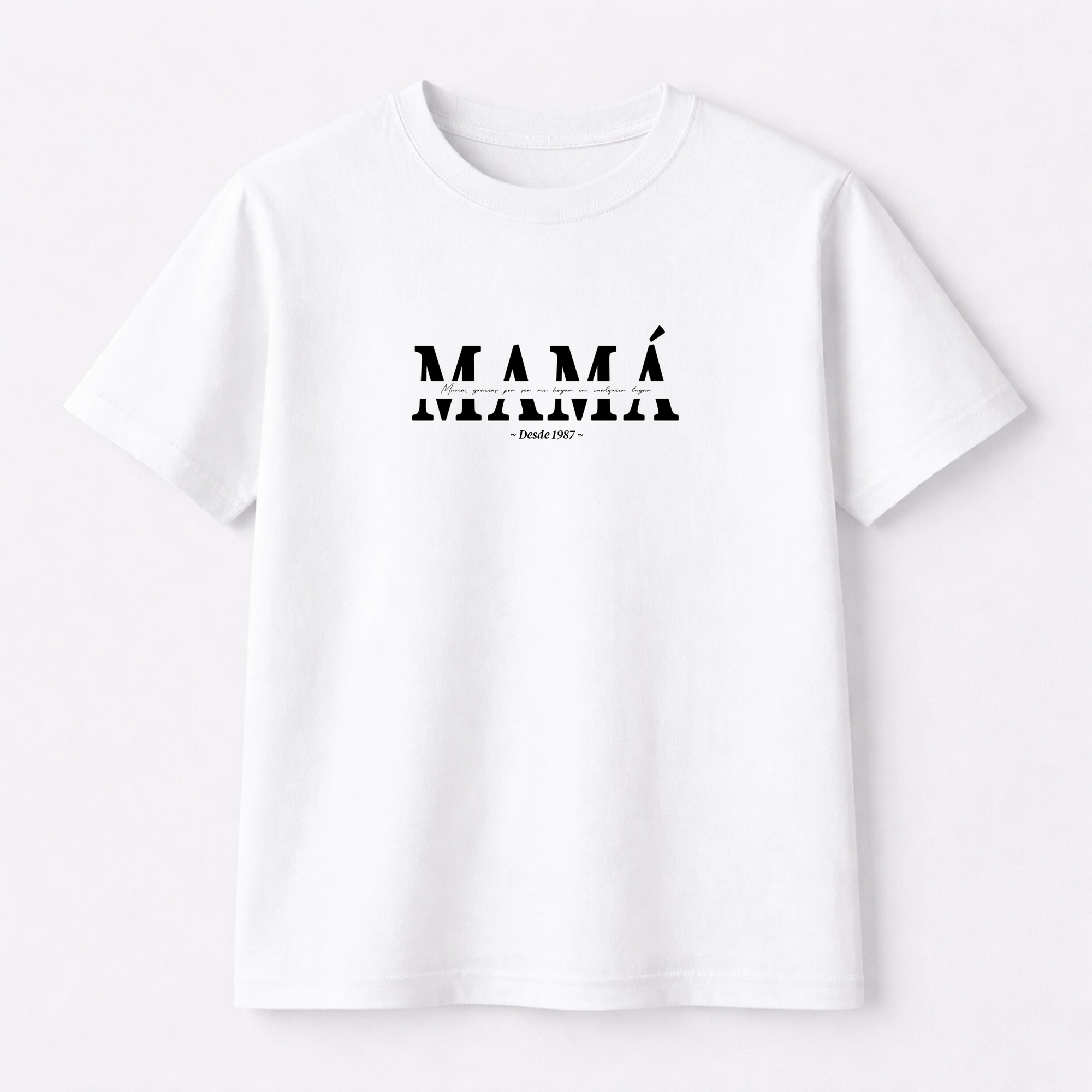 Camiseta o Sudadera Mamá con Dedicatoria