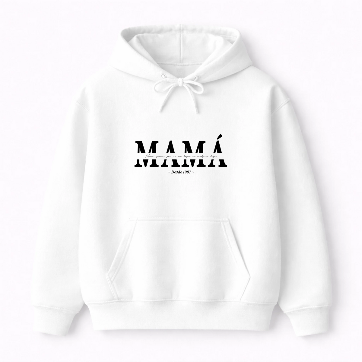 Moletom com capuz para mamãe