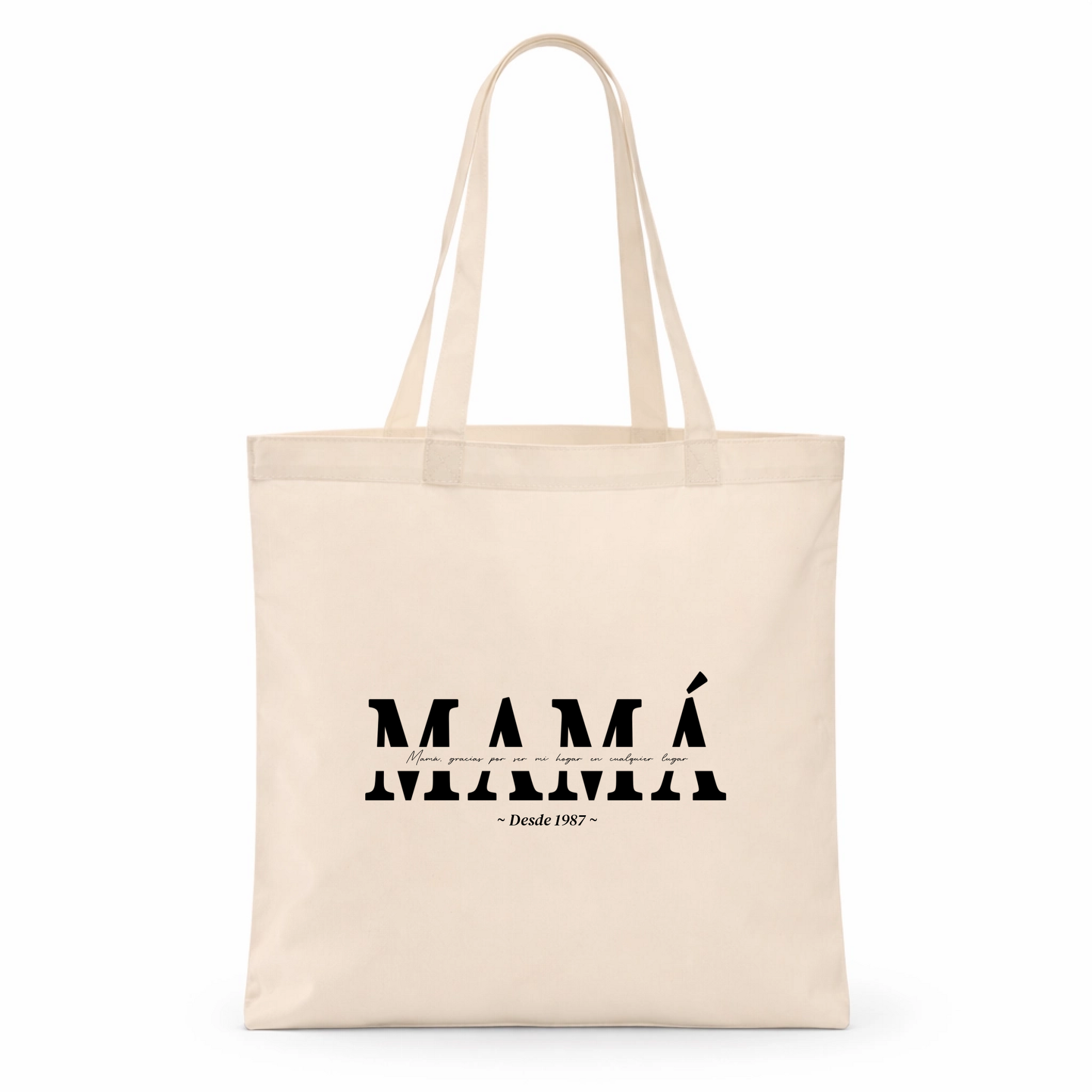 Tote Bag Mamá Dedicatoria Personalizada
