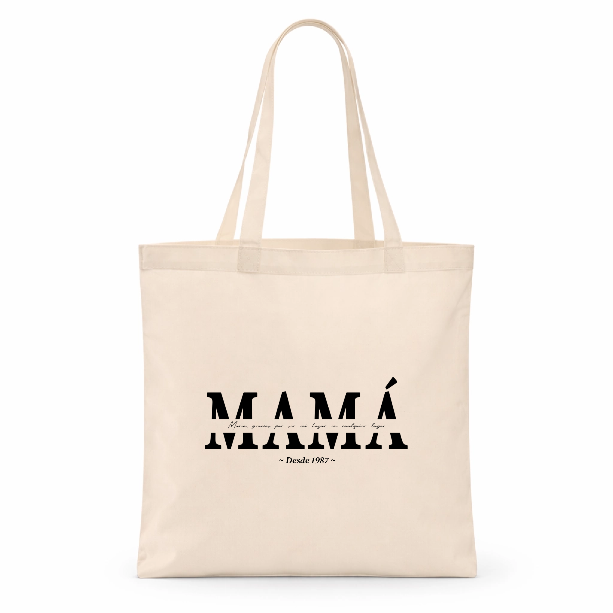 Tote Bag Mamá Dedicatoria Personalizada
