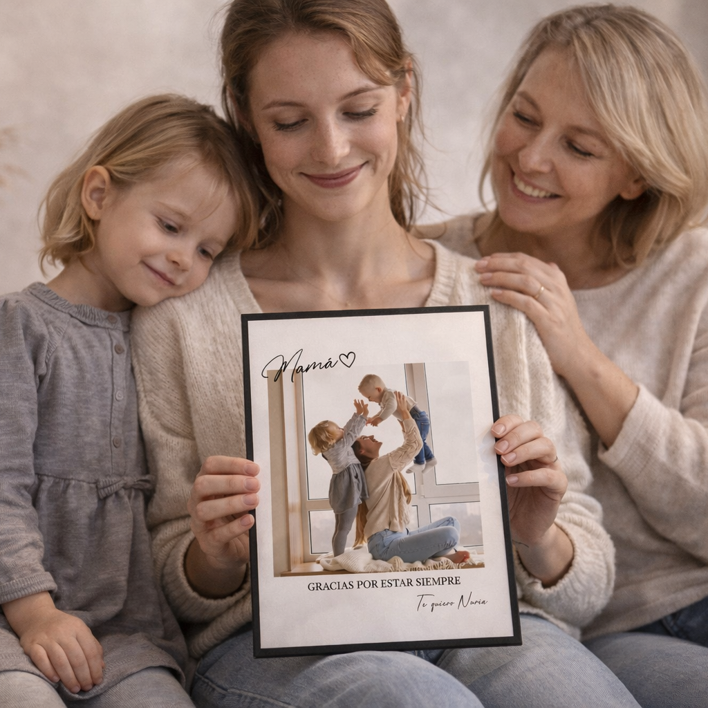 Cuadro Mamá Foto Personalizado