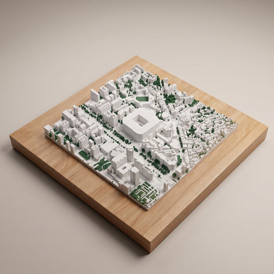 Mapa 3D personalizado de tu ciudad