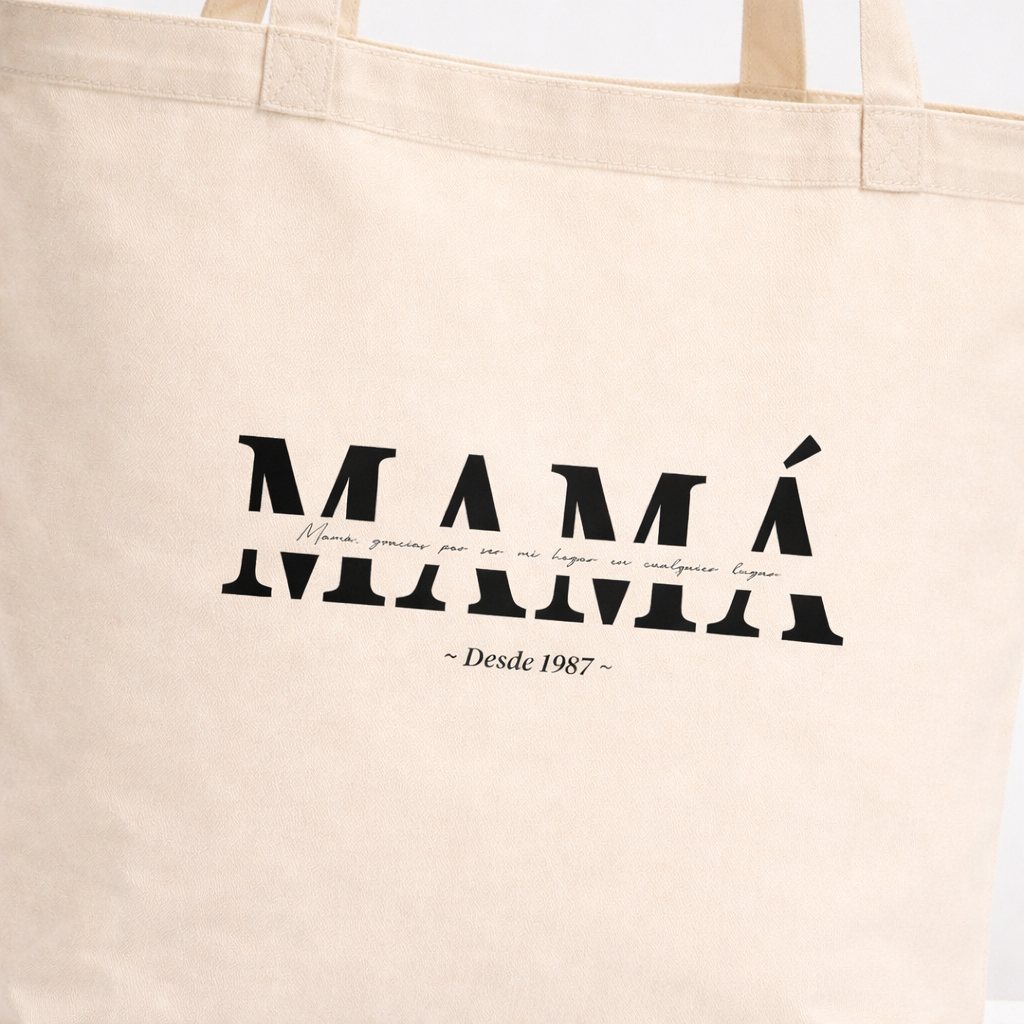 Tote Bag Mamá Dedicatoria Personalizada
