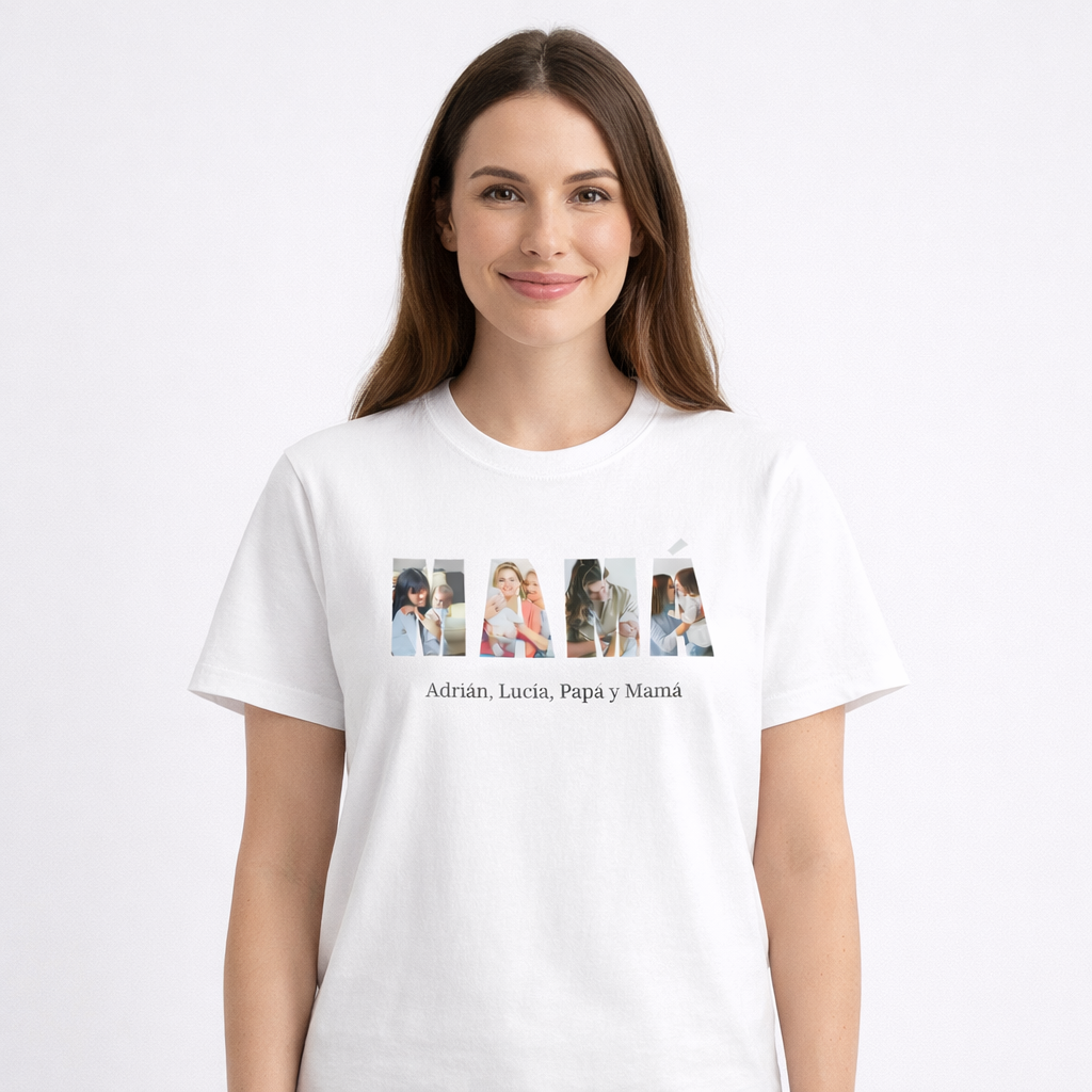 Camiseta o Sudadera Mamá Letras