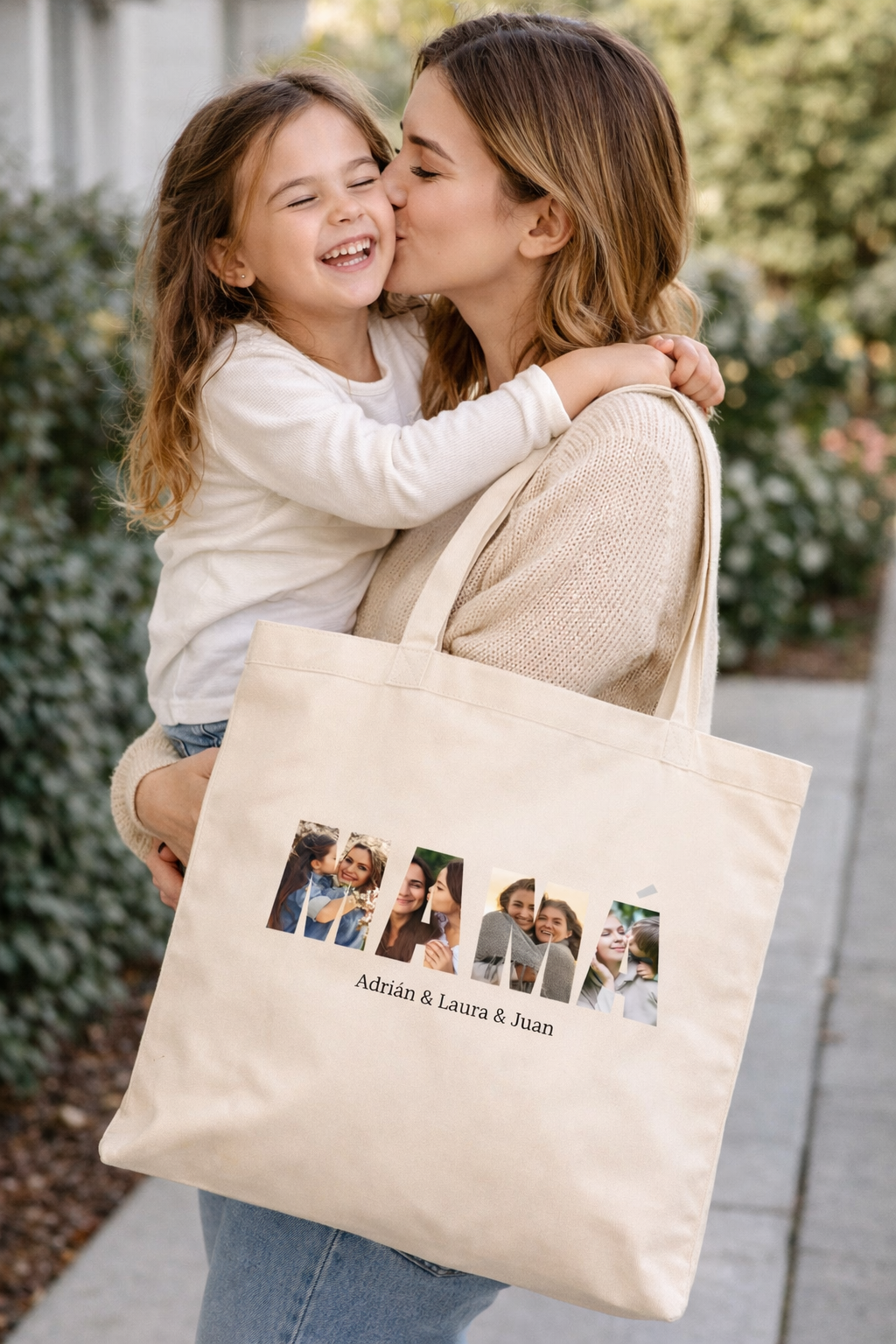 Tote Bag Mamá Letras Personalizada