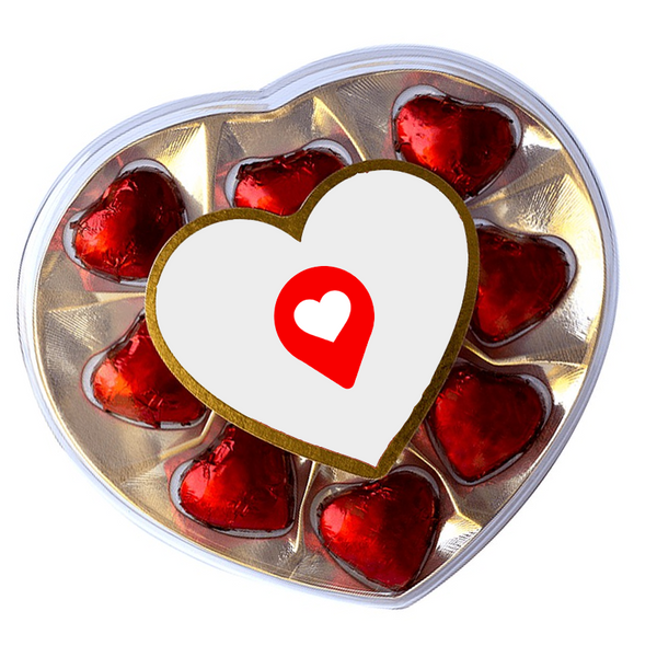 Caja de Bombones forma de Corazón