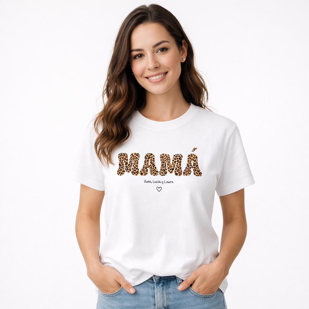 Camiseta o Sudadera Mamá con Nombres