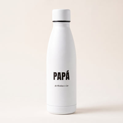 Garrafa personalizada Mãe com os nomes dos filhos