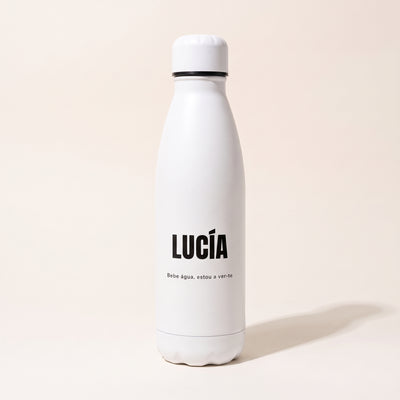 Garrafa personalizada com o teu nome