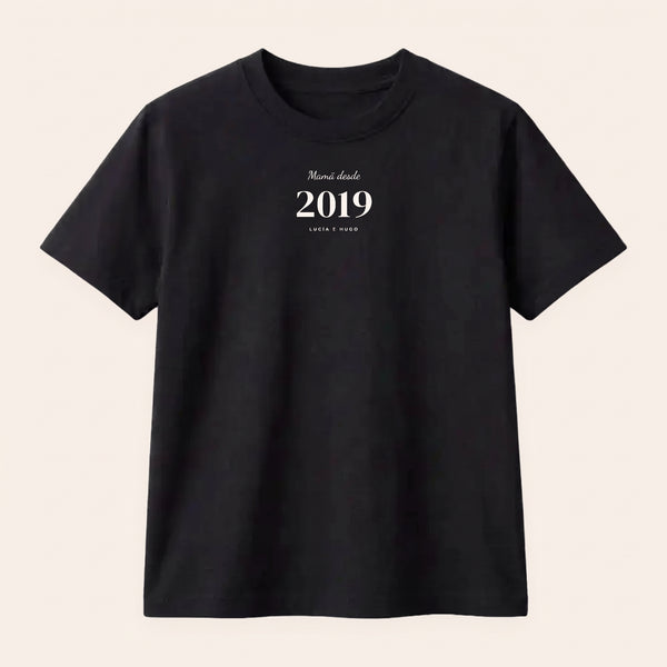 T-shirt ou Sweatshirt Desde o teu Ano
