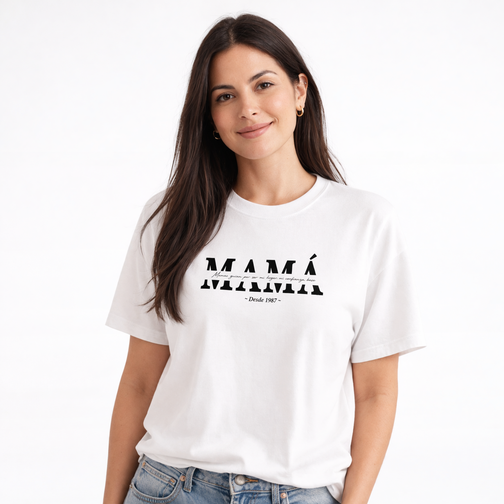 Camiseta o Sudadera Mamá con Dedicatoria