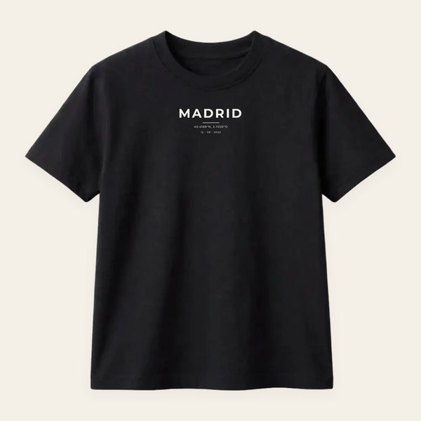 Camiseta o Sudadera Coordenadas