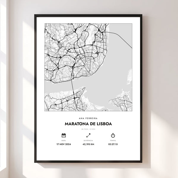 Quadro Maratona/Corrida Personalizado