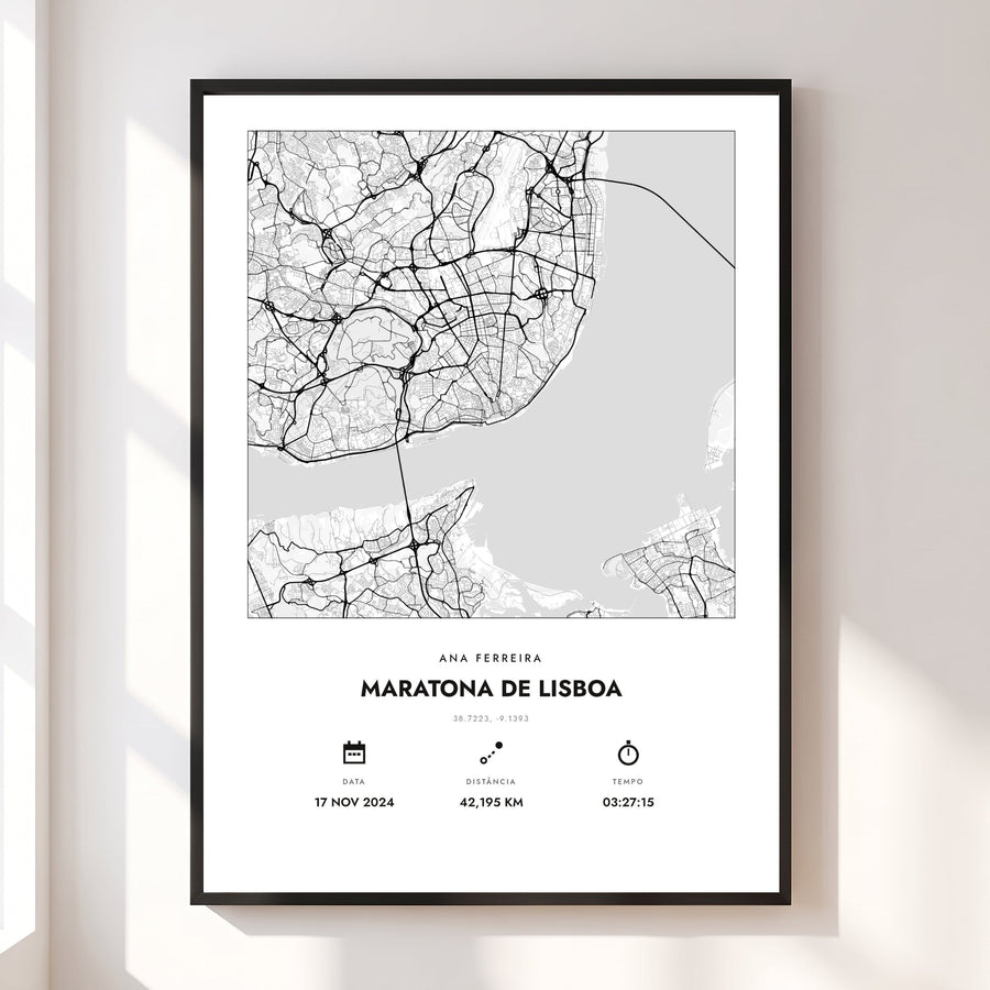 Quadro Maratona/Corrida Personalizado