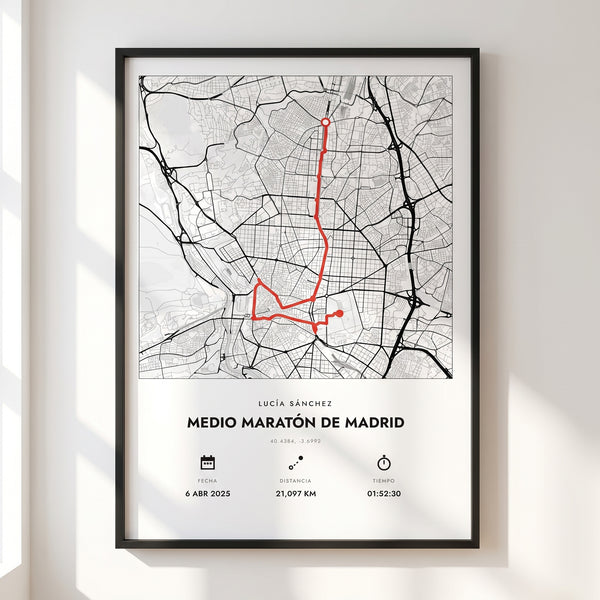 Cuadro Maratón/Carrera Personalizado