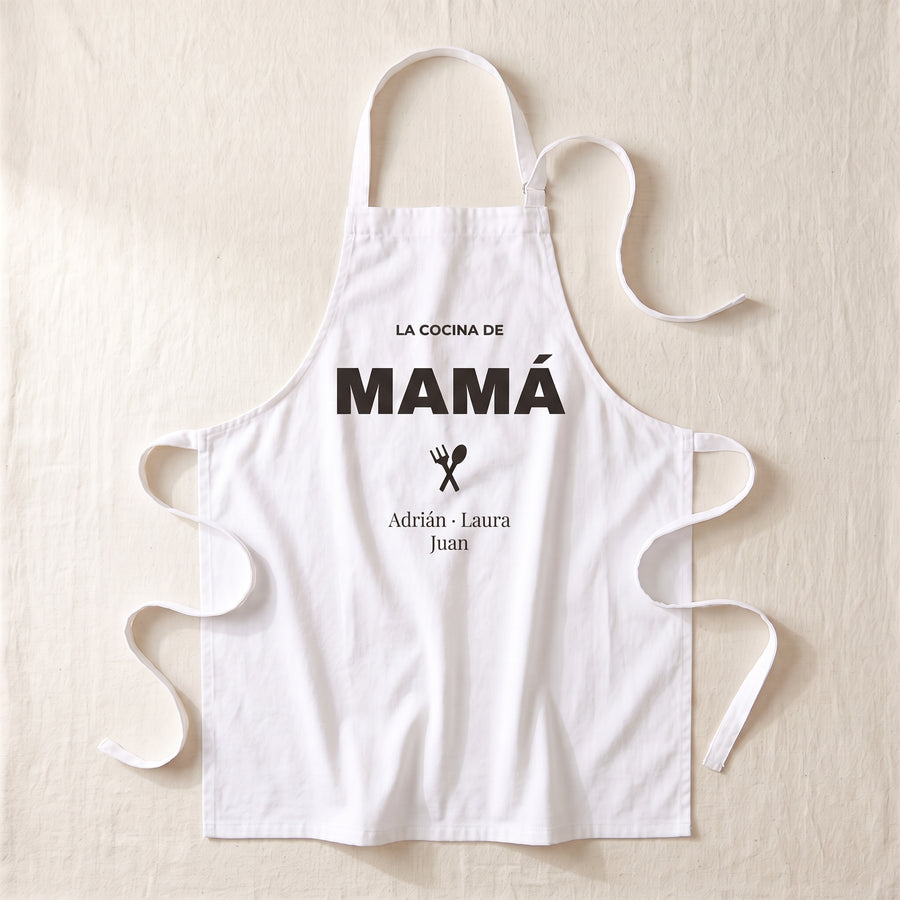 Delantal personalizado de familia