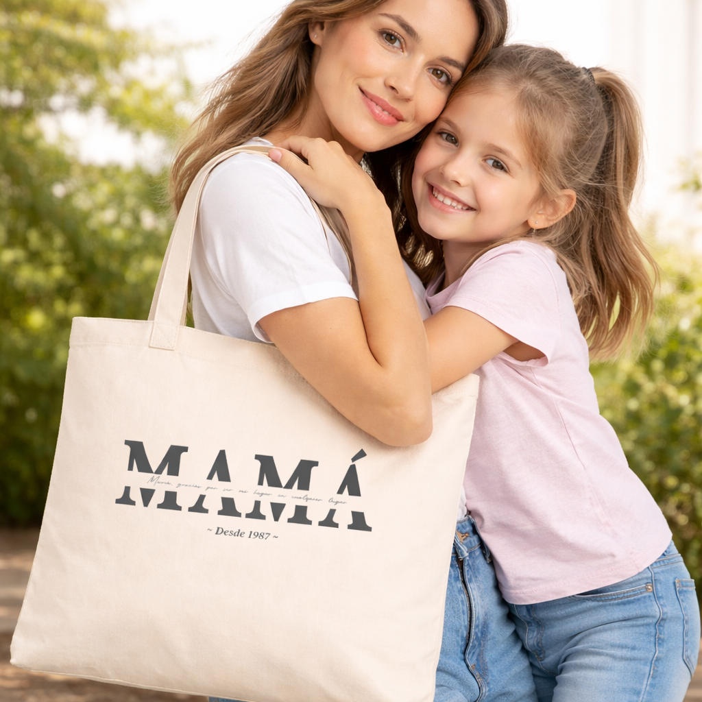Tote Bag Mamá Dedicatoria Personalizada