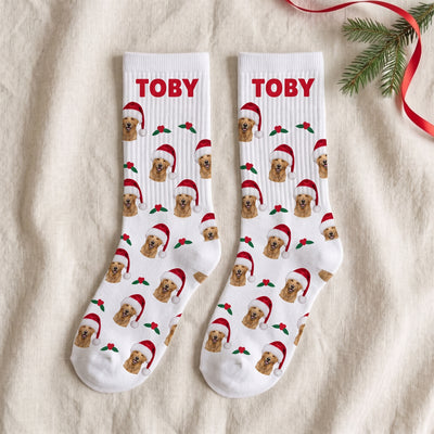 Calcetines Mascota en Navidad