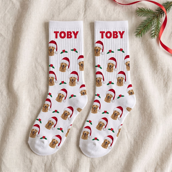 Calcetines Mascota en Navidad