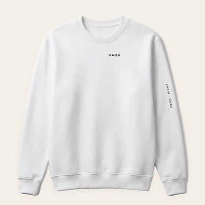 Camiseta o Sudadera con los Nombres en la Manga