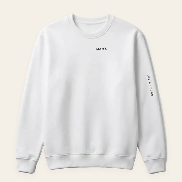 Camiseta o Sudadera con los Nombres en la Manga