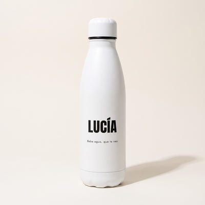 Botella personalizada con tu nombre