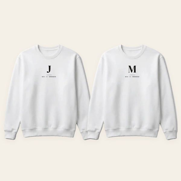 Conjunto de Pareja Personalizado · Camisetas o Sudaderas a Juego
