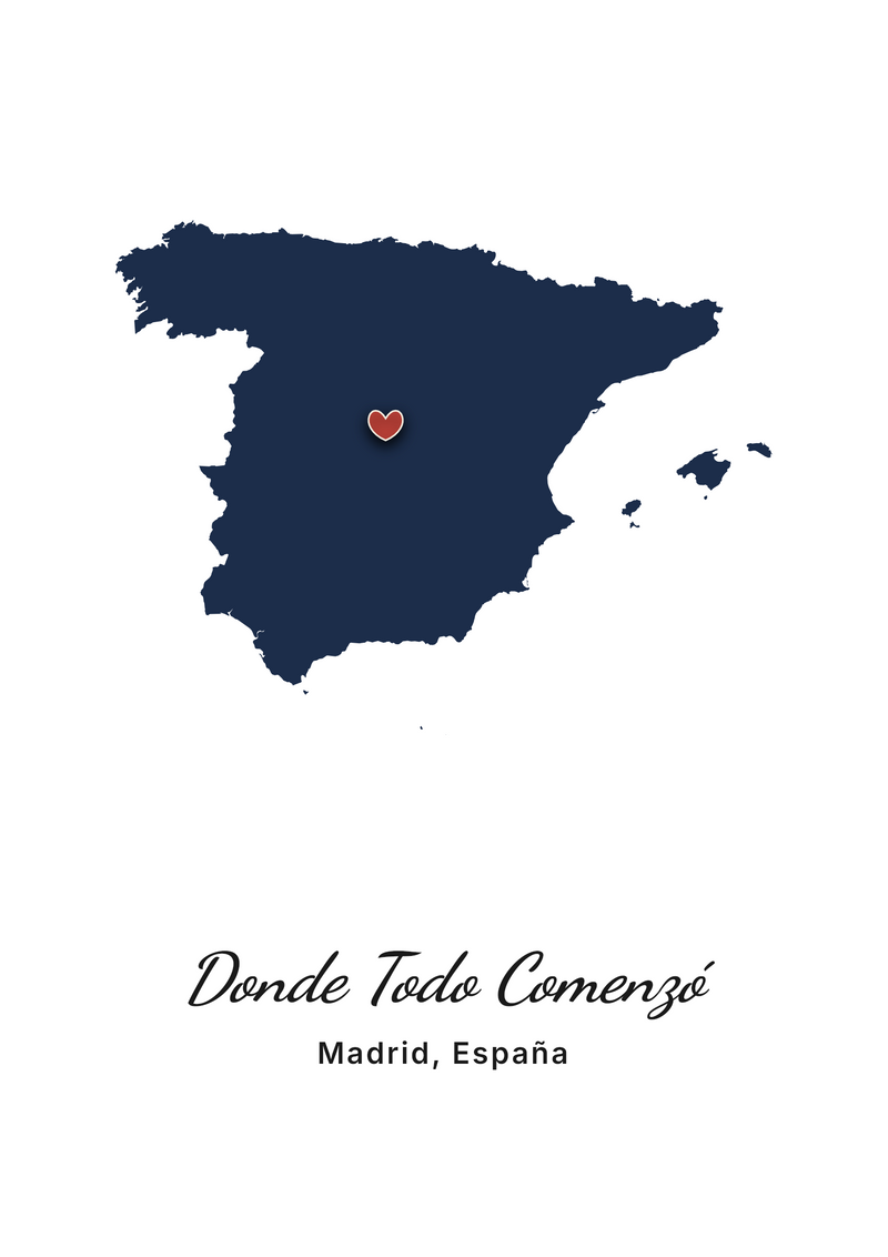 Póster País · vista previa personalizable