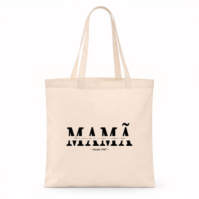 Tote Bag Mãe Dedicatória Personalizada